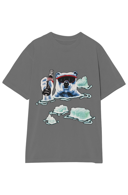 POLAR BEAR ICE COLD FIZZ TEE (Double Sided)