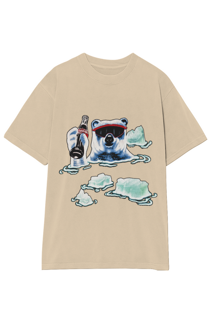 POLAR BEAR ICE COLD FIZZ TEE (Double Sided)