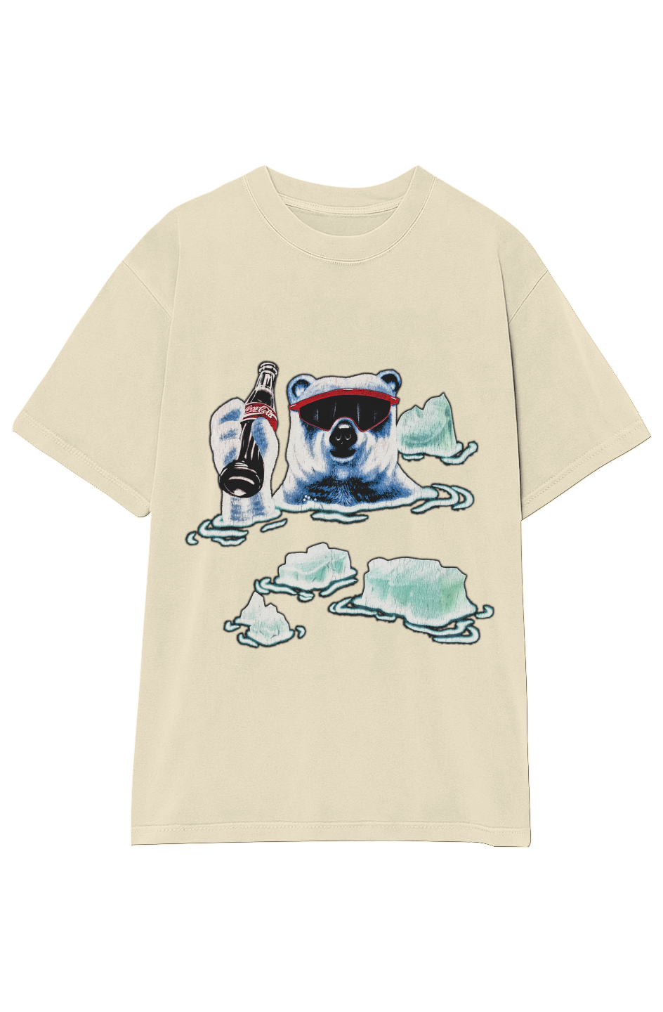 POLAR BEAR ICE COLD FIZZ TEE (Double Sided)