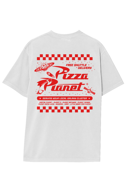 TOY STORY PIZZA PLANET TEE V DOUBLE SIDED 