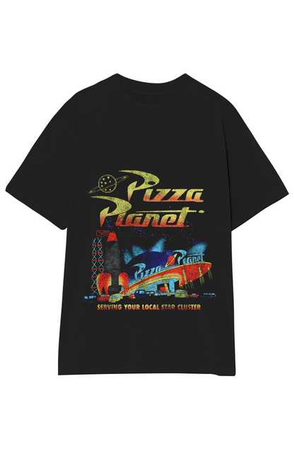 TOY STORY PIZZA PLANET TEE V DOUBLE SIDED 