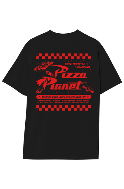 TOY STORY PIZZA PLANET TEE V DOUBLE SIDED 