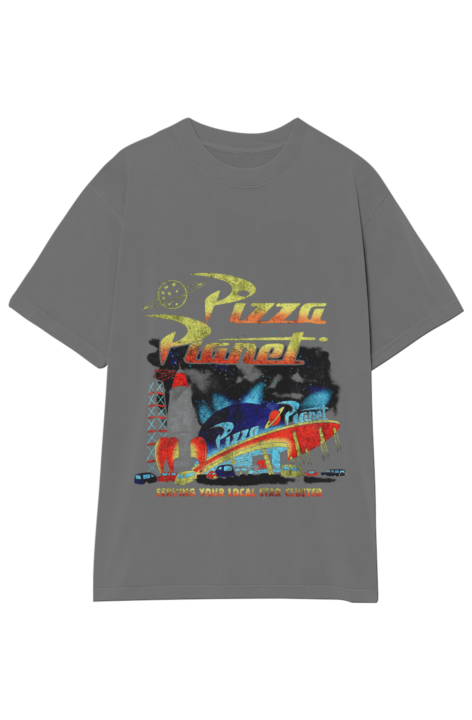 TOY STORY - PIZZA PLANET TEE V (DOUBLE SIDED)