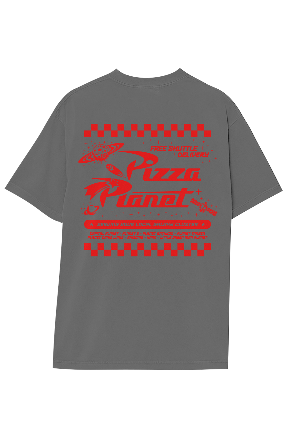 TOY STORY - PIZZA PLANET TEE V (DOUBLE SIDED)