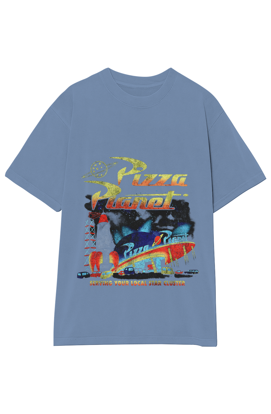 TOY STORY - PIZZA PLANET TEE V (DOUBLE SIDED)