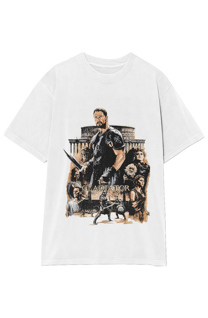 GLADIATOR VINTAGE TEE Double Sided 