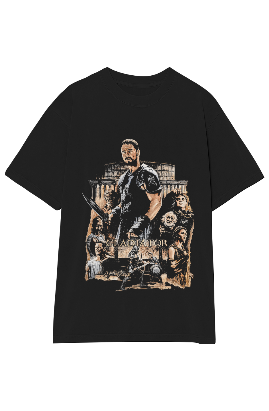 GLADIATOR VINTAGE TEE Double Sided 