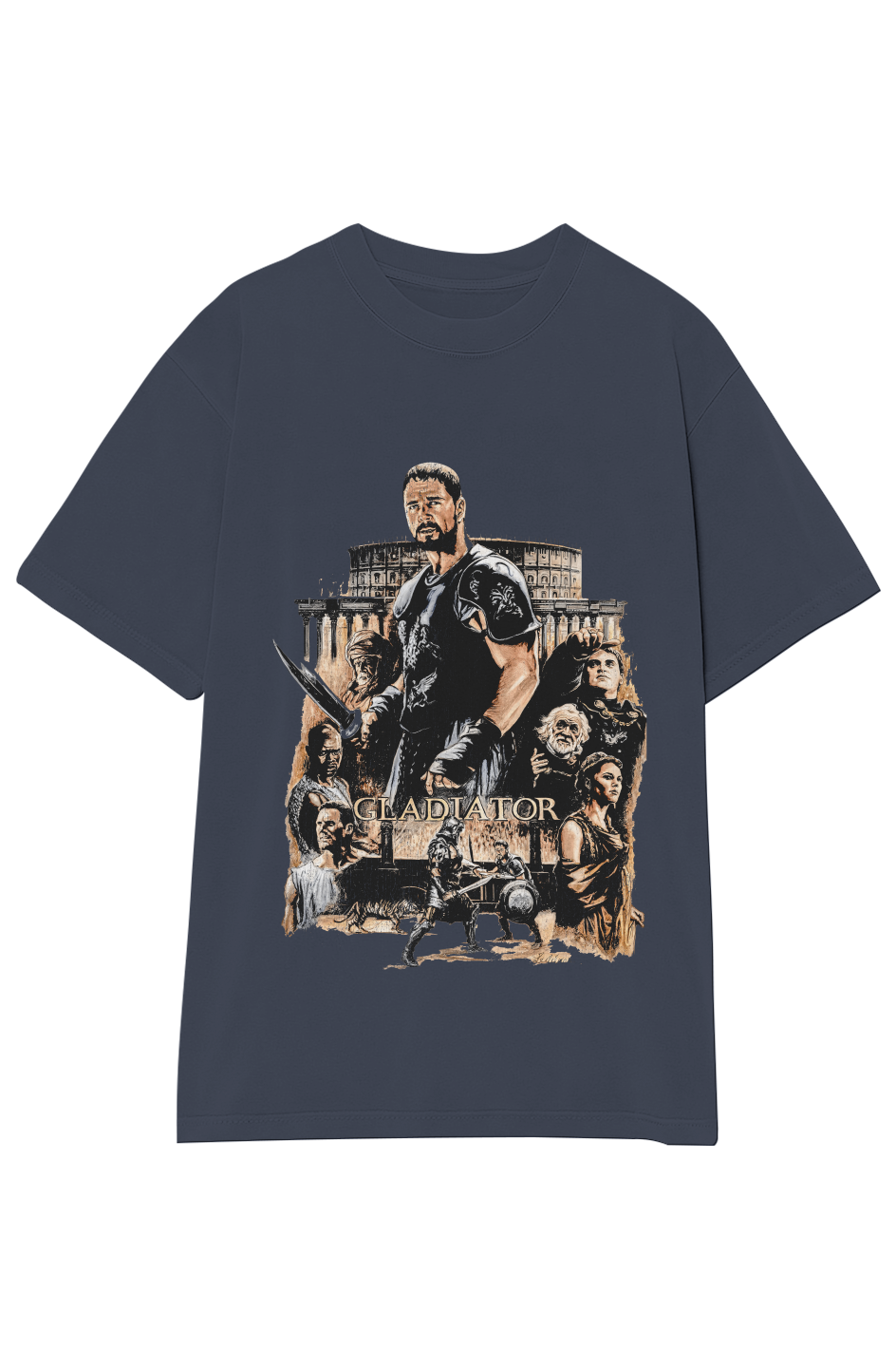 GLADIATOR VINTAGE TEE Double Sided 