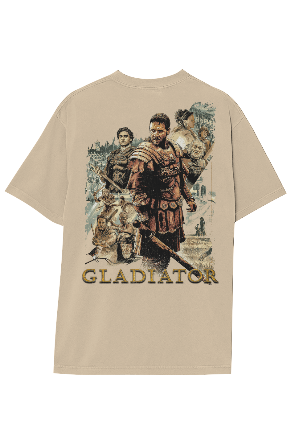 GLADIATOR VINTAGE TEE (Double Sided)