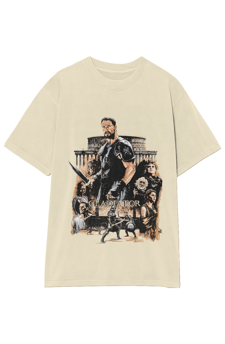 GLADIATOR VINTAGE TEE (Double Sided)
