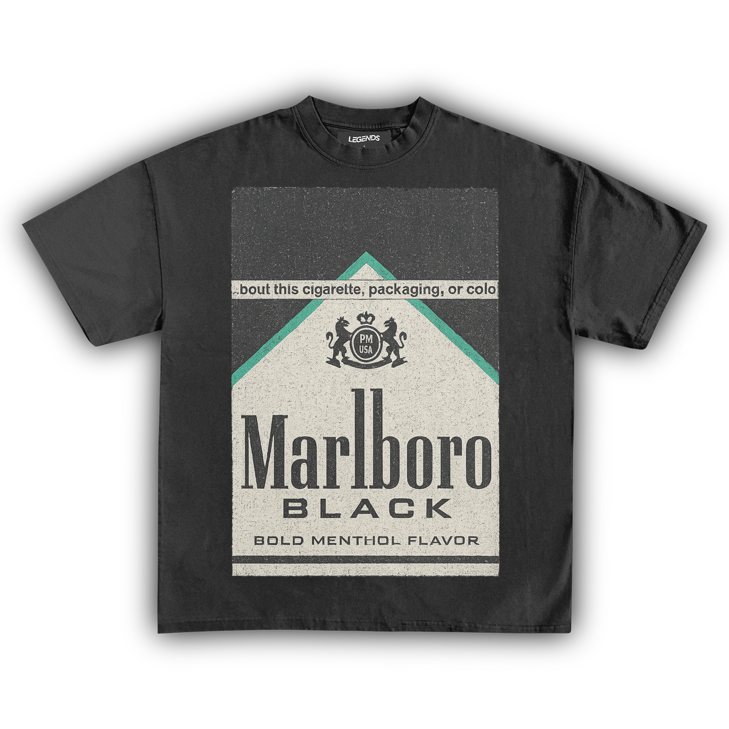 MARLBORO BLACK TEE