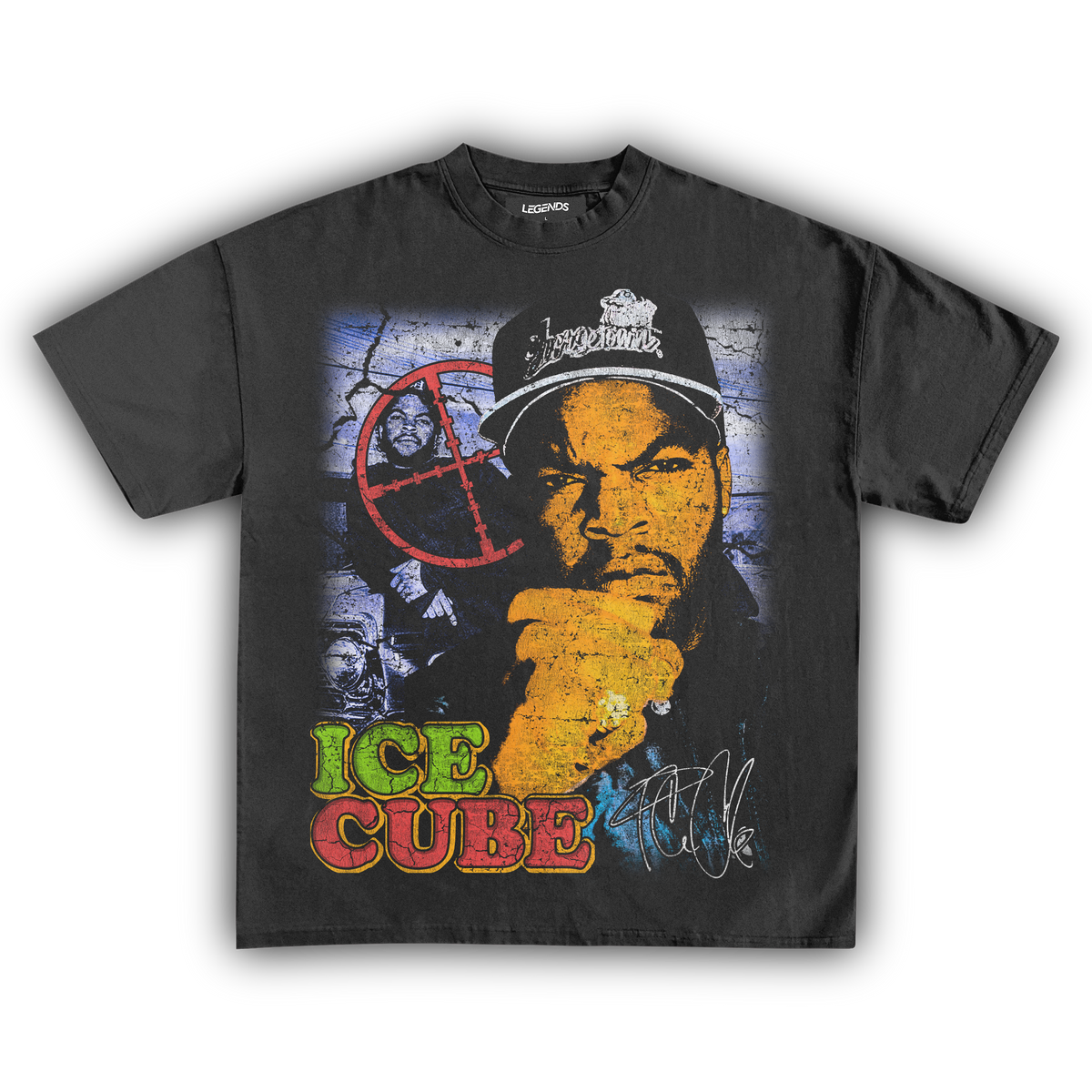 Ice Cube Tee » Rap Music » Vintage Heavyweight T-Shirt – Legends