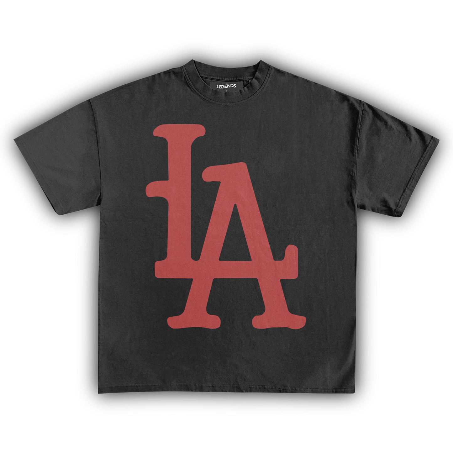 CITY OF ANGELS V2 SINGLE TEE BLACK