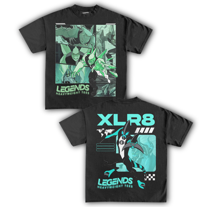 DIAMONDHEAD & XLR8 TEE (DOUBLE SIDED)