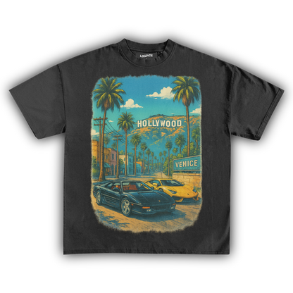 HOLLYWOOD Y VENICE TEE