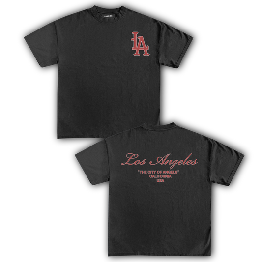 CITY OF ANGELS V1 DOUBLE TEE WHITE