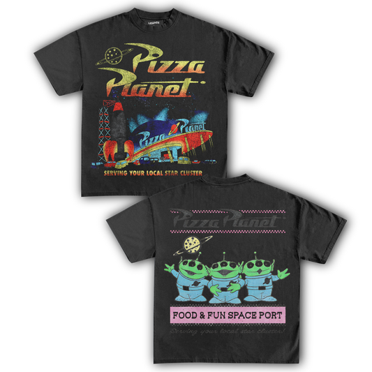 TOY STORY - PIZZA PLANET TEE VI (DOUBLE SIDED)