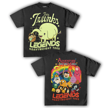 ADVENTURE TIME - TREE TRUNKS TEE II (DOUBLE SIDED)