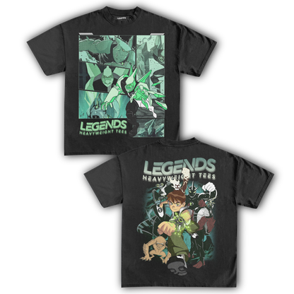 DIAMONDHEAD & BEN 10 TEE (DOUBLE SIDED)