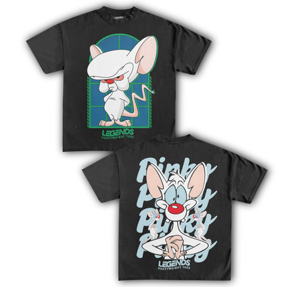 THE BRAIN & PINKY TEE (DOUBLE SIDED)