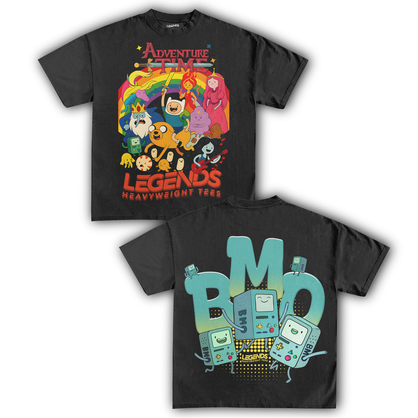 ADVENTURE TIME - BMO TEE I (DOUBLE SIDED)