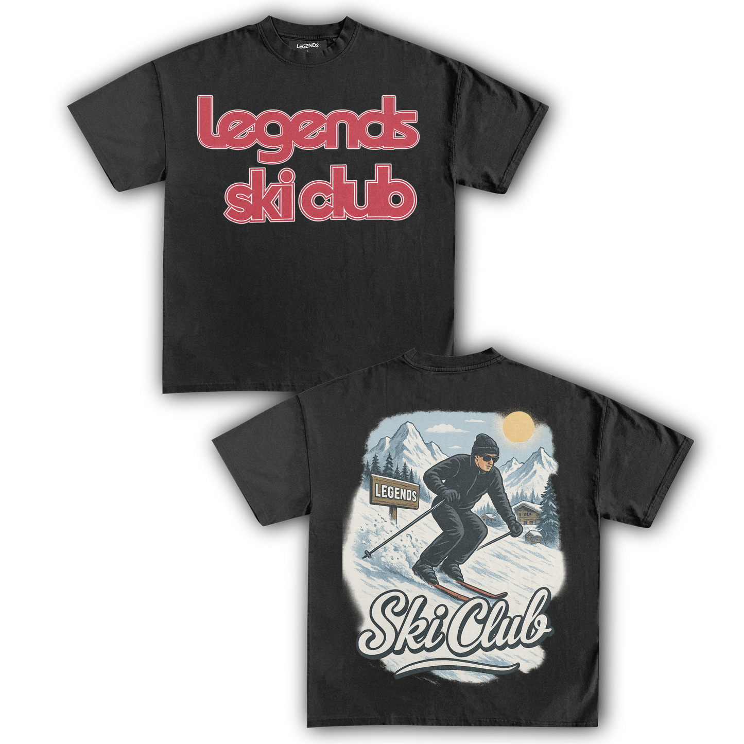 SKI CLUB LEGENDS - SKI CLUB I (DOUBLE SIDED)