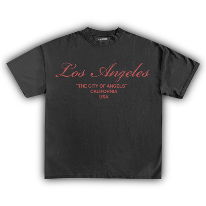 CITY OF ANGELS V1 SINGLE TEE BLACK