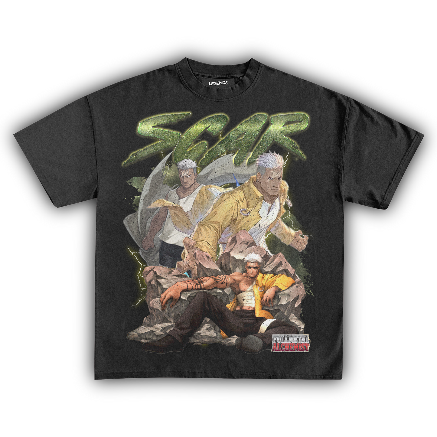 FULL METAL ALCHEMIST: SCAR VINTAGE TEE