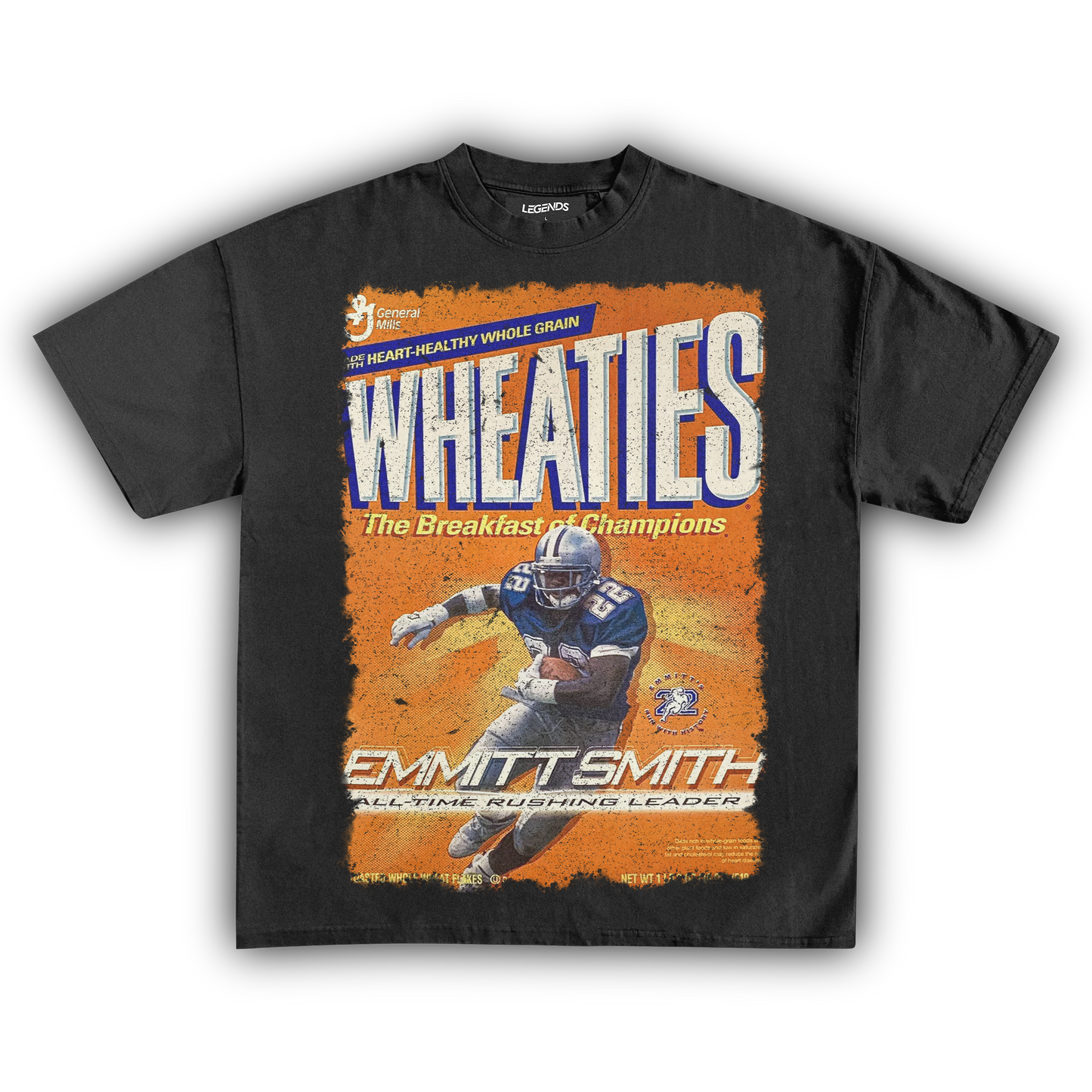 WHEATIES EMMITT SMITH 2002 VINTAGE TEE