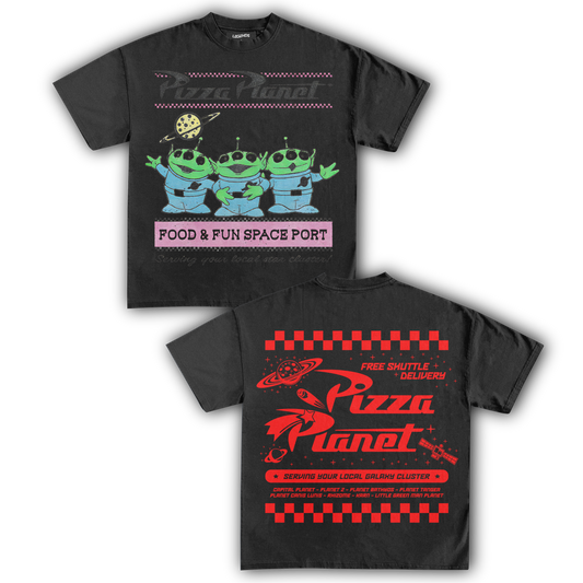 TOY STORY - PIZZA PLANET TEE III (DOUBLE SIDED)