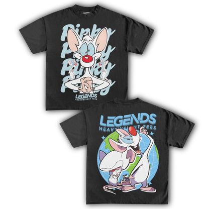 PINK & THE BRAIN TEE III (DOUBLE SIDED)