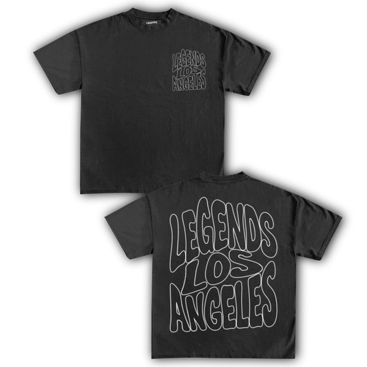 LEGENDS LOS ANGELES DOUBLE TEE BLACK