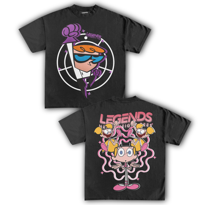 DEXTER & DEEDEE TEE (DOUBLE SIDED)