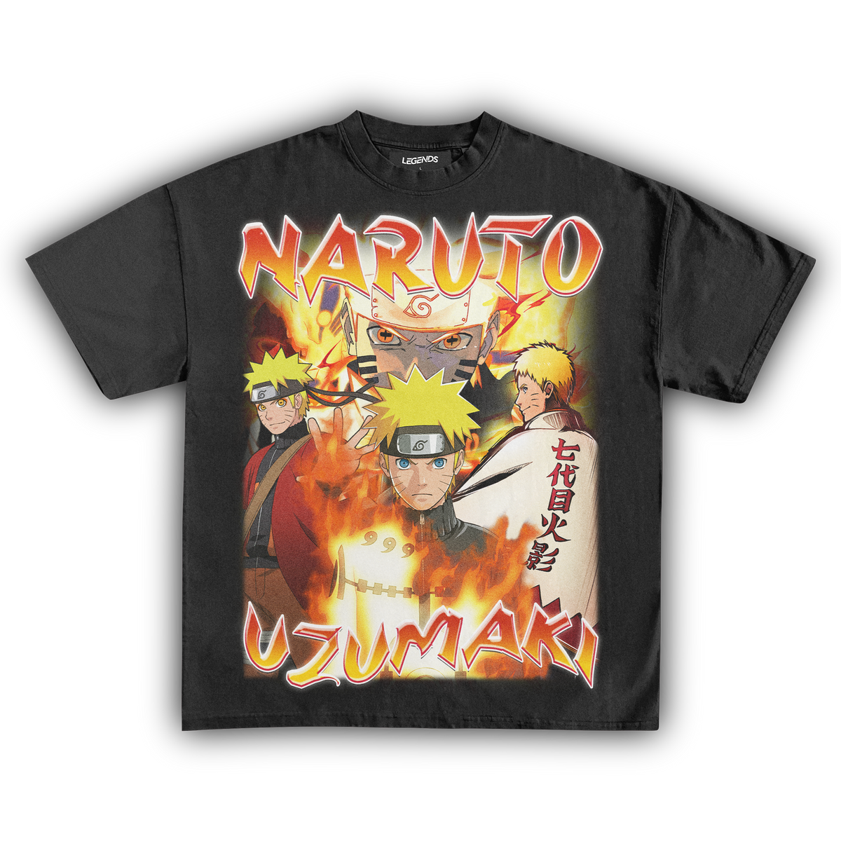 Naruto Uzumaki Tee » Anime » Vintage Heavyweight T-Shirt – Legends 