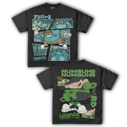 KIDS NEXT DOOR - NUMBER 2 & 3 TEE (DOUBLE SIDED)