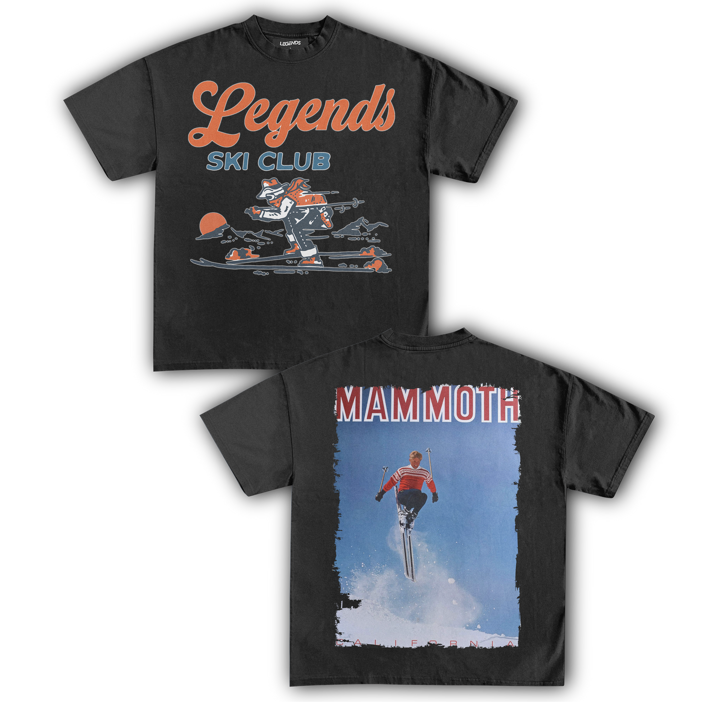 LEGENDS SKI CLUB - MAMMOTH V (DOUBLE SIDED)