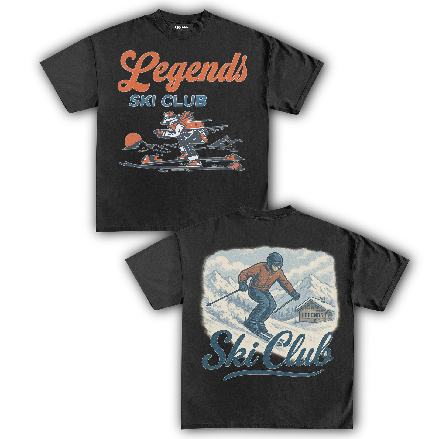 LEGENDS SKI CLUB - SKI CLUB II (DOUBLE SIDED)