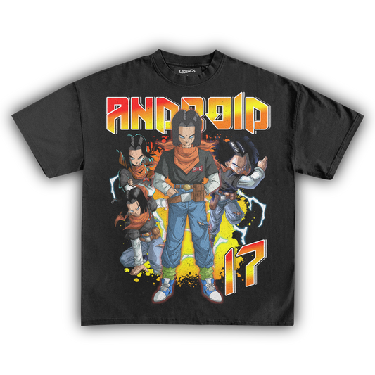 DRAGON BALL Z: ANDROID 17 VINTAGE TEE