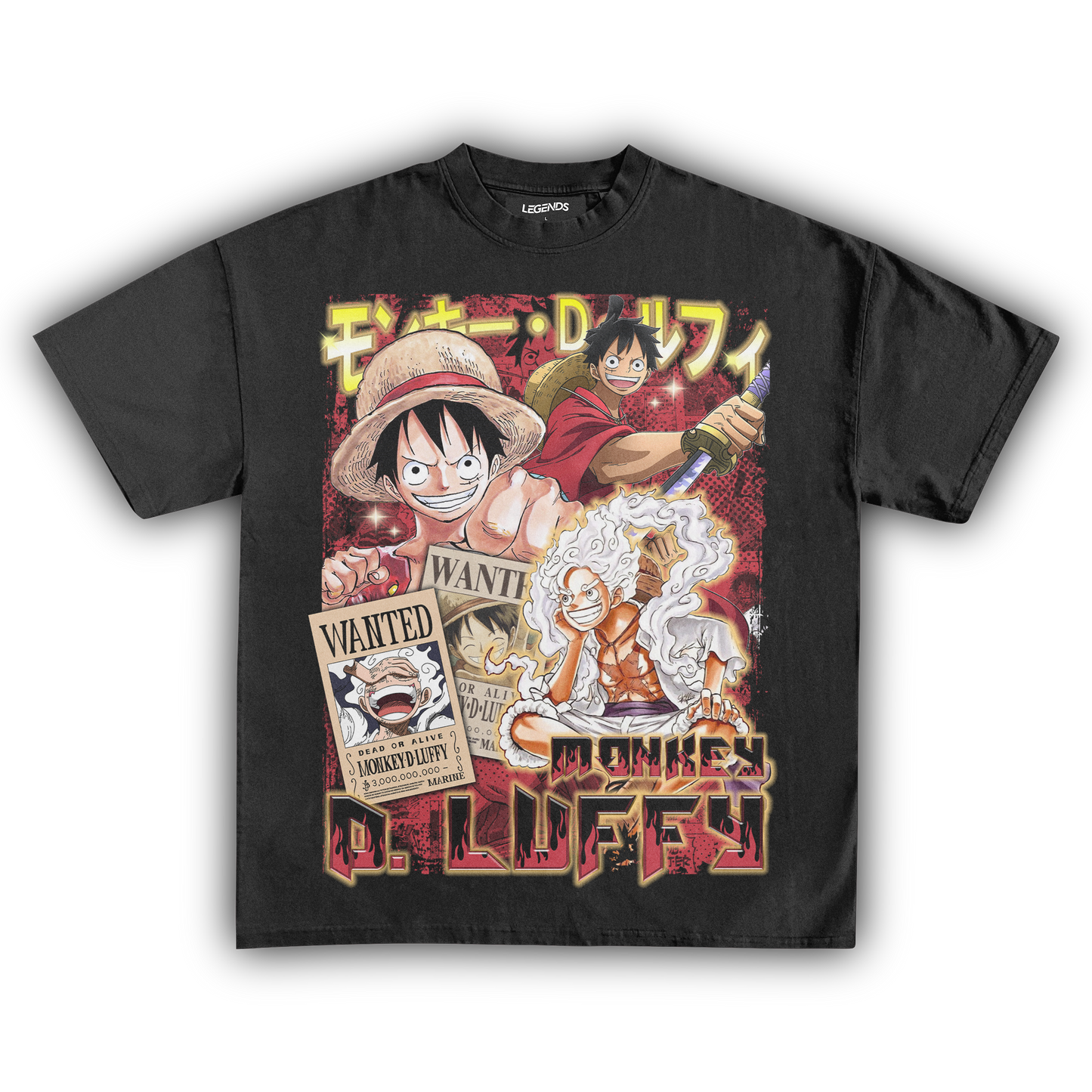 MONKEY D. LUFFY VINTAGE TEE