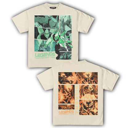 DIAMONDHEAD & HEATBLAST TEE (DOUBLE SIDED)