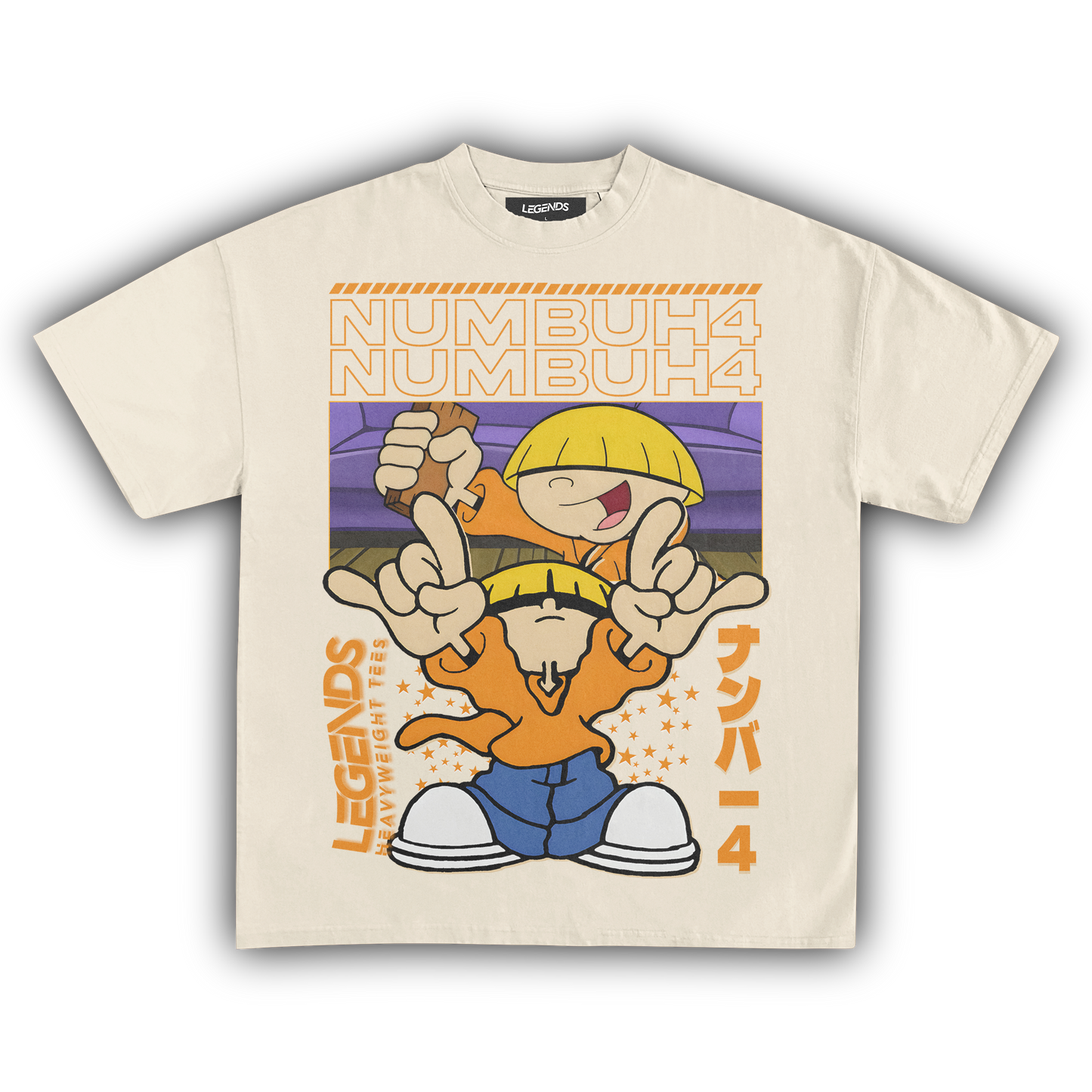 KIDS NEXT DOOR - NUMBER FOUR TEE