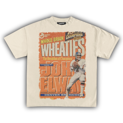 WHEATIES JOHN ELWAY 1993 VINTAGE TEE