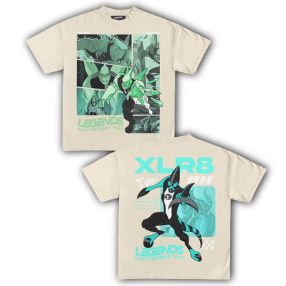 DIAMONDHEAD & XLR8 TEE (DOUBLE SIDED)