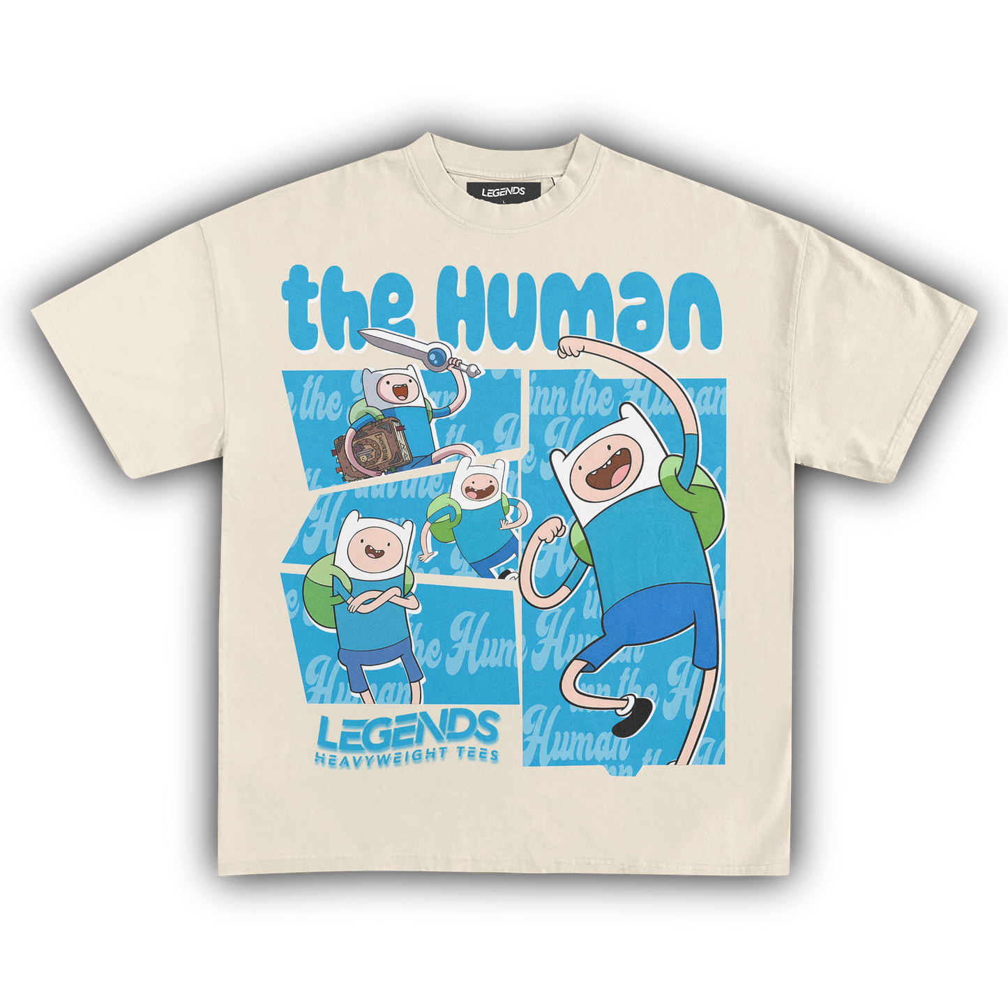 ADVENTURE TIME - FINN THE HUMAN TEE