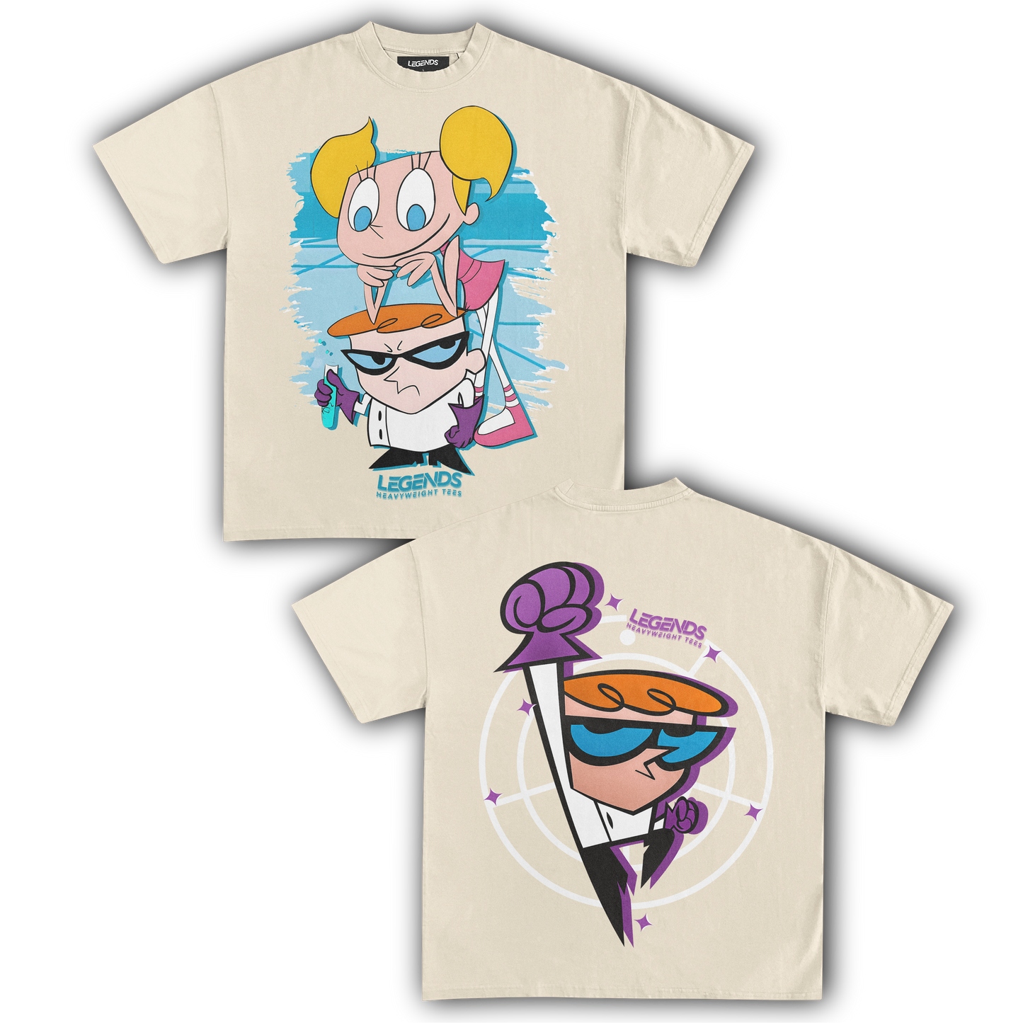 DEXTER’S LABORATORY TEE I (DOUBLE SIDED)