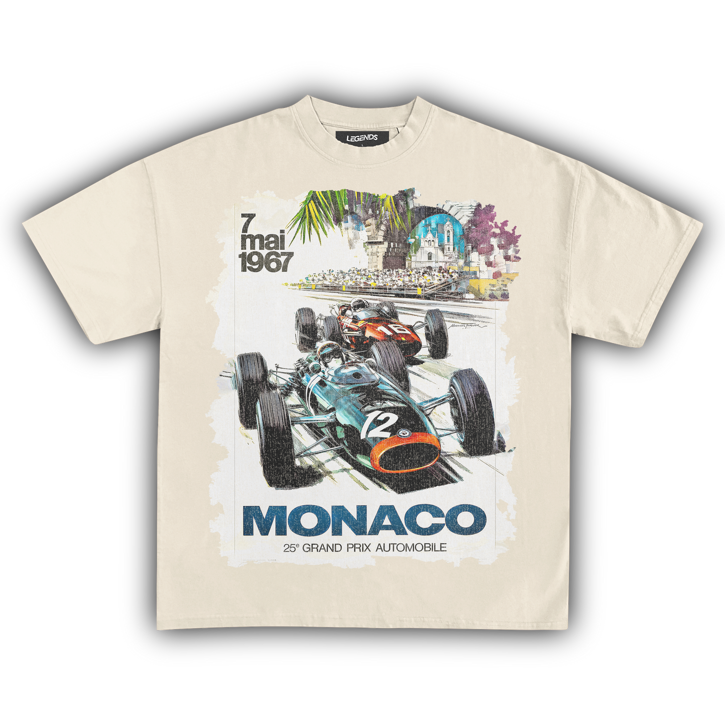 MONACO 7 MAI GRAND PRIX TEE