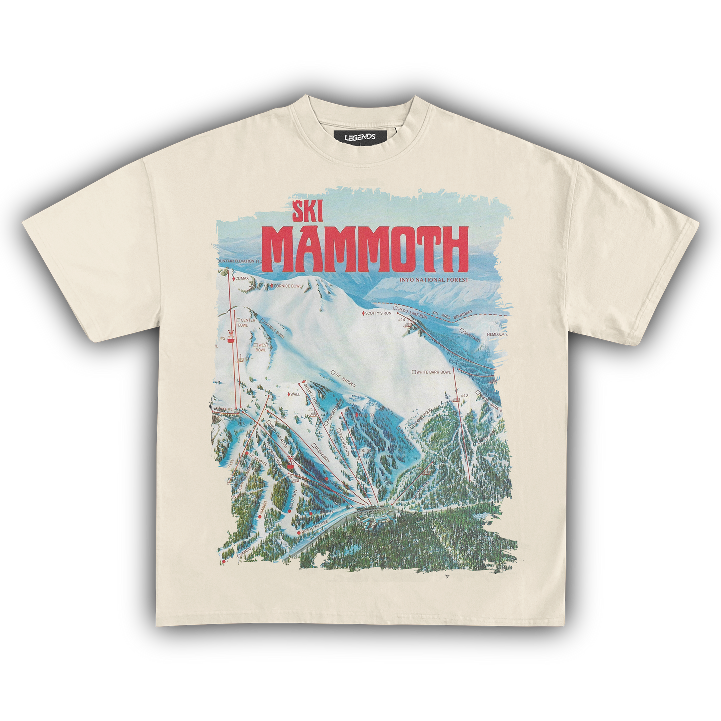 SKI MAMMOTH TEE
