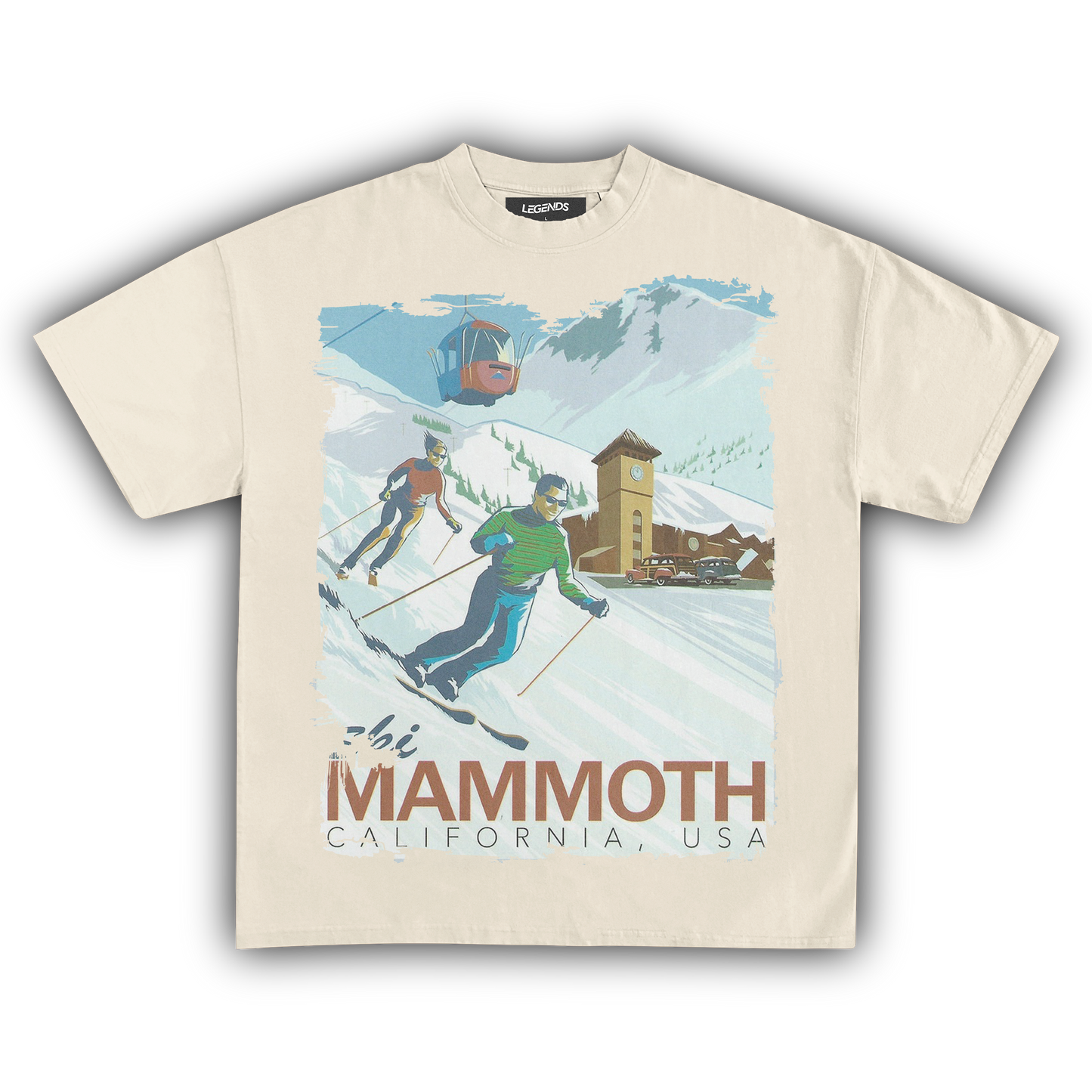 SKI MAMMOTH TEE