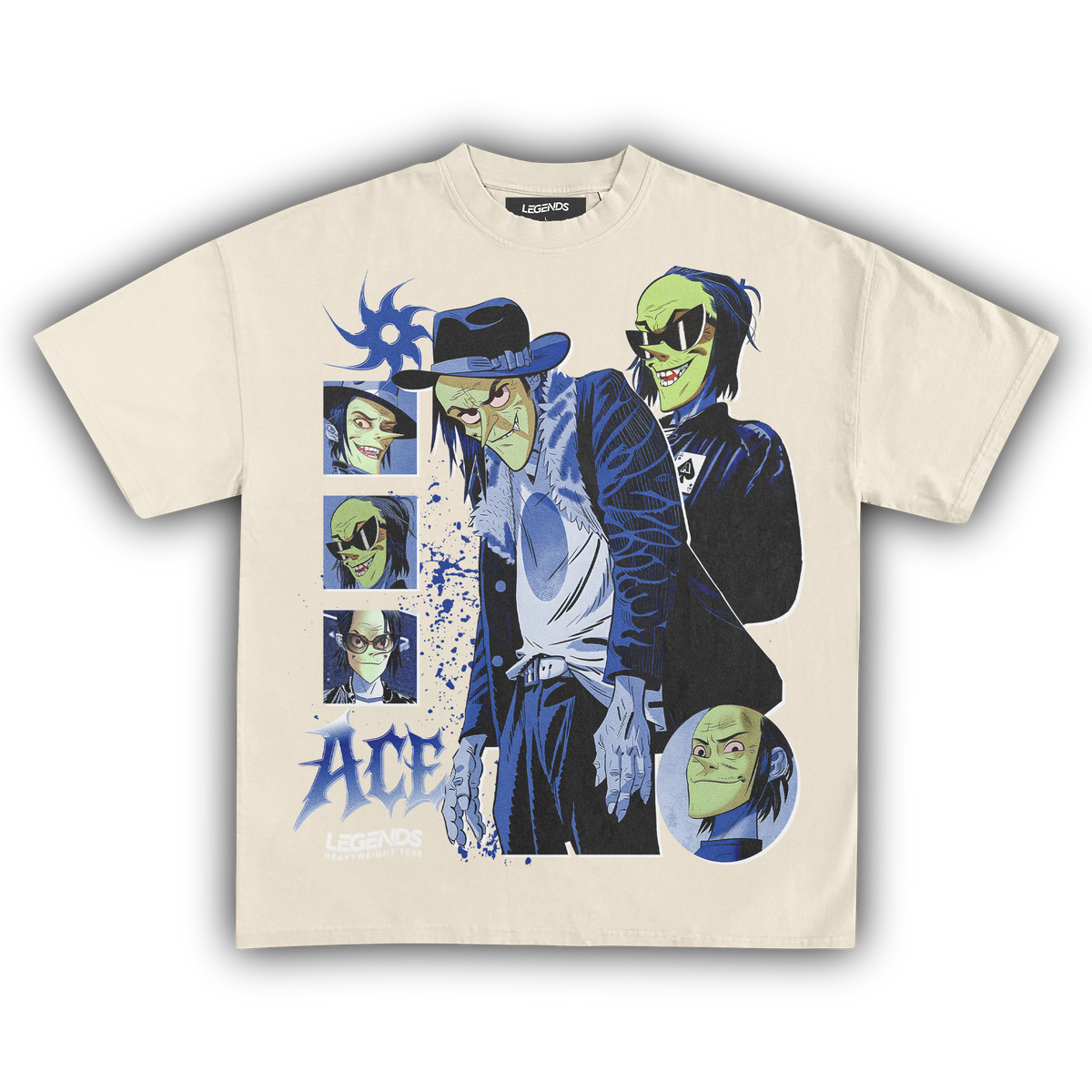 GORILLAZ ACE TEE