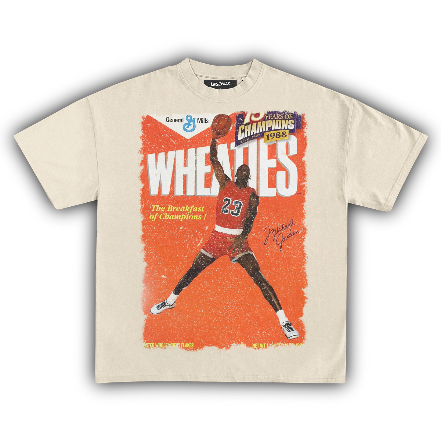 WHEATIES MICHAEL JORDAN 1988 VINTAGE TEE